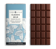 a bar of milk chocolate